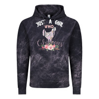 Cloud Black Just a girl who loves chickens Vintage Hoodie - Bettercallsaul