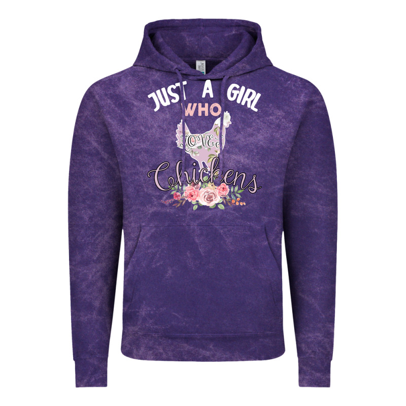 Just A Girl Who Loves Chickens Vintage Hoodie by Bettercallsaul | Teevron
