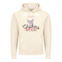Vintage Artic Just a girl who loves chickens Vintage Hoodie - Bettercallsaul