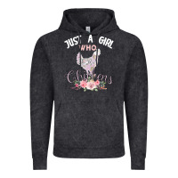 Vintage Black Just a girl who loves chickens Vintage Hoodie - Bettercallsaul