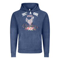 Vintage Denim Just a girl who loves chickens Vintage Hoodie - Bettercallsaul