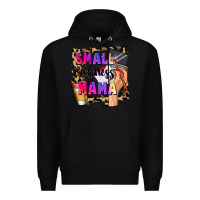 Black Small business mama Mother's Day Premium Hoodie - FaDigitalArtStudio