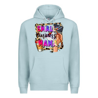 Blue Mist Small business mama Mother's Day Premium Hoodie - FaDigitalArtStudio