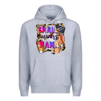 Heather Grey Small business mama Mother's Day Premium Hoodie - FaDigitalArtStudio