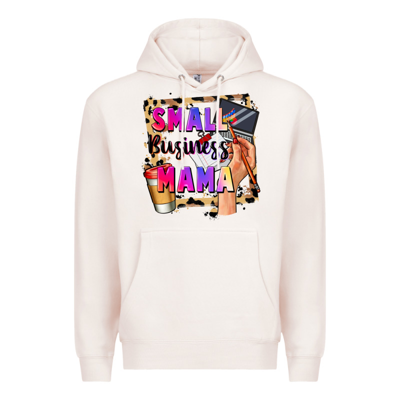 Small Business Mama Mother's Day Premium Hoodie by FaDigitalArtStudio | Teevron
