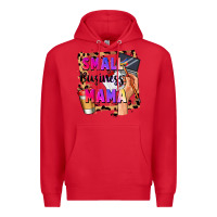 Red Small business mama Mother's Day Premium Hoodie - FaDigitalArtStudio