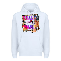 White Small business mama Mother's Day Premium Hoodie - FaDigitalArtStudio