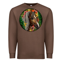 Chestnut Tennessee Horse Christmas Premium Sweatshirt - LillyAllenDesigns