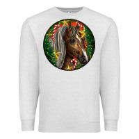 Oatmeal Heather Tennessee Horse Christmas Premium Sweatshirt - LillyAllenDesigns