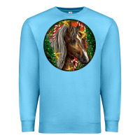 Ocean Blue Tennessee Horse Christmas Premium Sweatshirt - LillyAllenDesigns