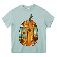 Arona Serape sunflower pumpkin Heavy Core Tee - NancyCooperArtShop