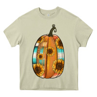 Serape Sunflower Pumpkin Heavy Core Tee | Teevron