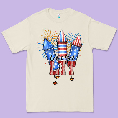 Let’s Get Lıt Premium Tee Designed By Jahusdesignshop