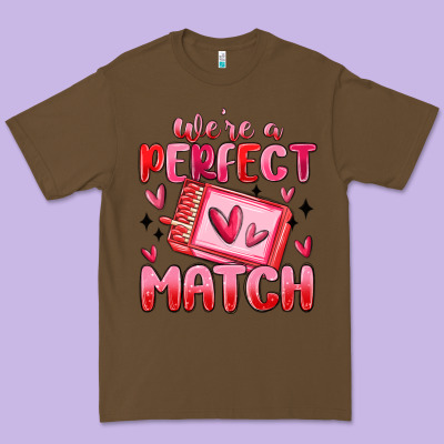 Were Perfect Match Premium Tee Designed By Maliassmallbusiness