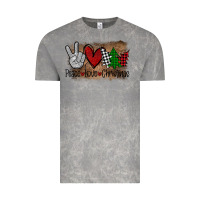 Cloud Rock Peace Love Christmas Vintage Tee - Bettercallsaul
