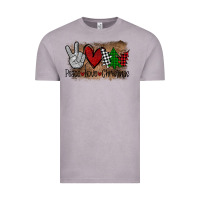 Vintage Zinc Peace Love Christmas Vintage Tee - Bettercallsaul