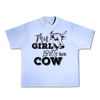 Grape Ice This Girl Loves Her Cow Urban Heavy Tee - Bettercallsaul