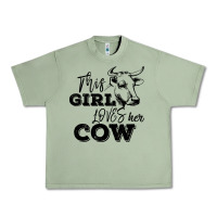 Oil Green This Girl Loves Her Cow Urban Heavy Tee - Bettercallsaul