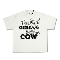 Pistachio This Girl Loves Her Cow Urban Heavy Tee - Bettercallsaul