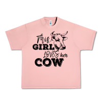 This Girl Loves Her Cow Urban Heavy Tee | Teevron