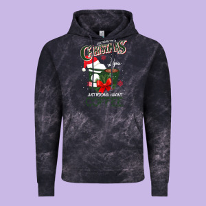 All I Want For Christmas Is You Just Kidding I Want Coffee Vintage Hoodie Designed By Bettercallsaul