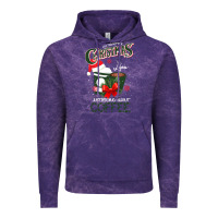 Cloud Purple All I Want For Christmas Is You Just Kidding I Want Coffee Vintage Hoodie - Bettercallsaul