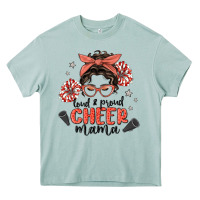 Arona loud&proud mama messy bun Heavy Core Tee - MaliasSmallBusiness