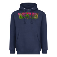 Navy Stuck On You Heavyweight Hoodie - CowhideDigitalArt