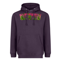 Plum Stuck On You Heavyweight Hoodie - CowhideDigitalArt