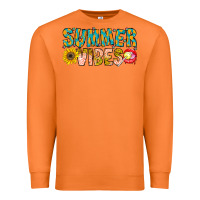 Carrot Summer Vibes Premium Sweatshirt - CowhideDigitalArt