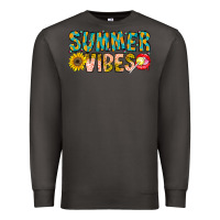Smoke Summer Vibes Premium Sweatshirt - CowhideDigitalArt