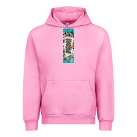 Fuchsia Pink mimi sunflower cowhide leopard  pen wrap Urban Hoodie - Artiststas