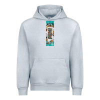 Heather Grey mimi sunflower cowhide leopard  pen wrap Urban Hoodie - Artiststas