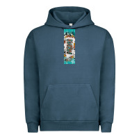 Pigment Midnight Navy mimi sunflower cowhide leopard  pen wrap Urban Hoodie - Artiststas