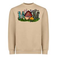Mushroom Barn Mom Mother's Day Heavyweight Sweatshirt - CowGirlArtShop