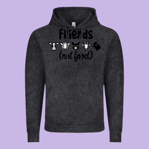 Friends Not Food Vintage Hoodie Designed By Bettercallsaul