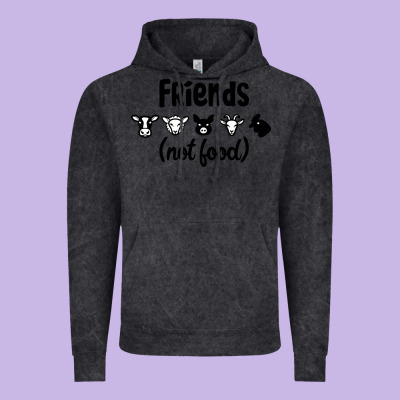 Friends Not Food Vintage Hoodie Designed By Bettercallsaul