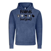 Vintage Denim Friends not Food Vintage Hoodie - Bettercallsaul