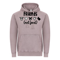 Vintage Zinc Friends not Food Vintage Hoodie - Bettercallsaul