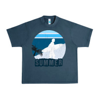 Midnight Navy Summer Surf Urban Heavy Tee - Bettercallsaul