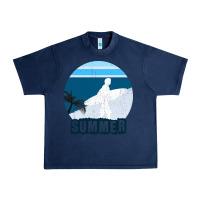Navy Summer Surf Urban Heavy Tee - Bettercallsaul