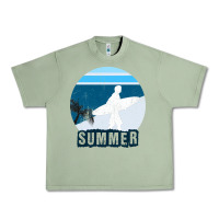 Oil Green Summer Surf Urban Heavy Tee - Bettercallsaul