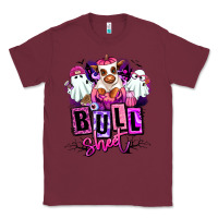 Burgundy Bull sheet Halloween ghost Heifer Classic Tee - RanaPortraitStore