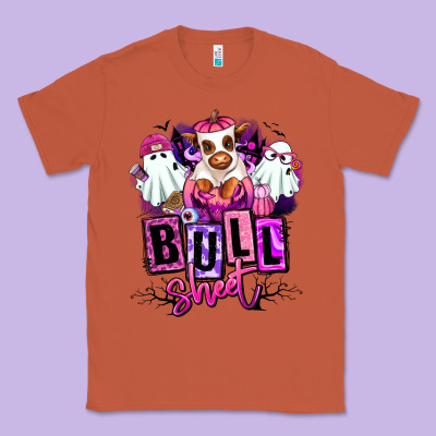 Bull Sheet Halloween Ghost Heifer Classic Tee Designed By Ranaportraitstore