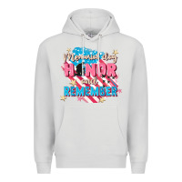 Dove Grey Memorial Day honor and remember Premium Hoodie - FaDigitalArtStudio
