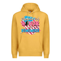 Mustard Memorial Day honor and remember Premium Hoodie - FaDigitalArtStudio