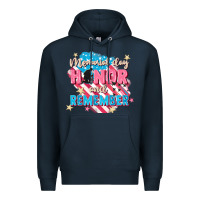 Navy Memorial Day honor and remember Premium Hoodie - FaDigitalArtStudio