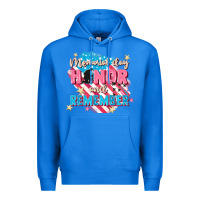 True Royal Memorial Day honor and remember Premium Hoodie - FaDigitalArtStudio