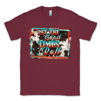 Burgundy let the good times roll Classic Tee - Jasminsmagicworld