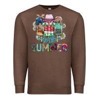 Chestnut Hello Summer Premium Sweatshirt - CowhideDigitalArt